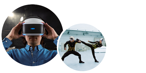 「VR技術・モーションキャプチャー