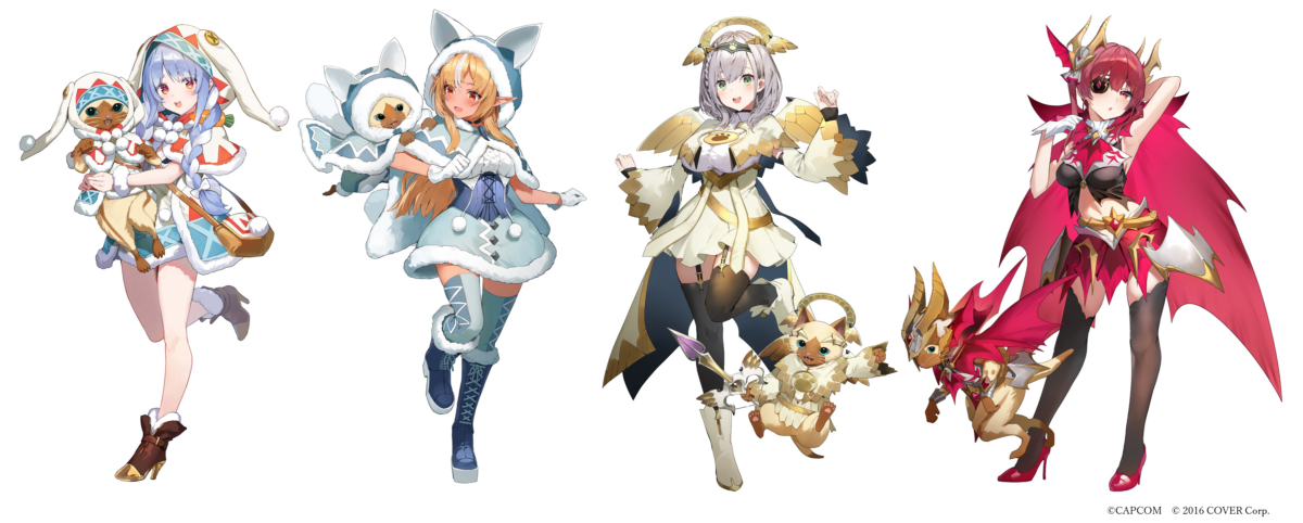 モンスターハンター」と「ホロライブ3期生」がコラボ決定！オトモ  