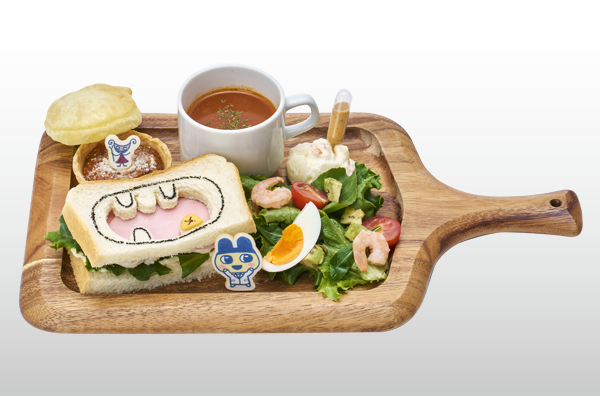 まめっちのはいしゃさんのサンドイッチプレート