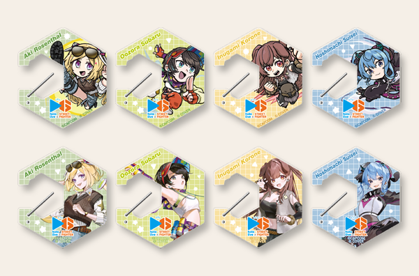 カプコンカフェ ストリートファイター6×ホロライブ第2弾 トレーディングアクリルカラビナ
