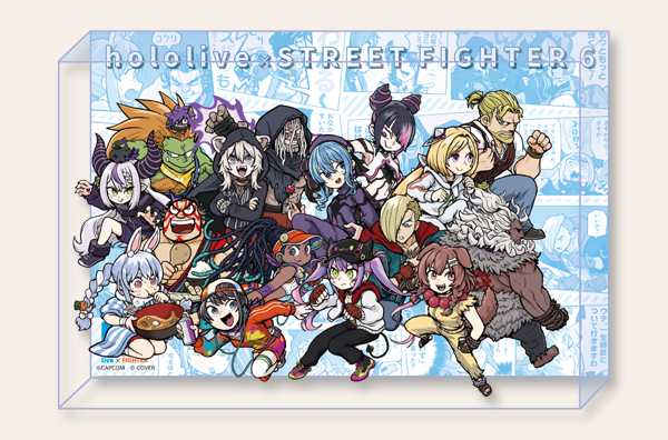 カプコンカフェ ストリートファイター6×ホロライブ第2弾 アクリルブロック