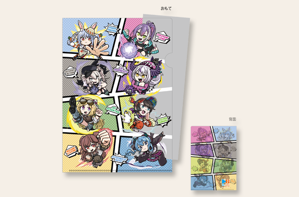 カプコンカフェ ストリートファイター6×ホロライブ第2弾 クリアファイルB