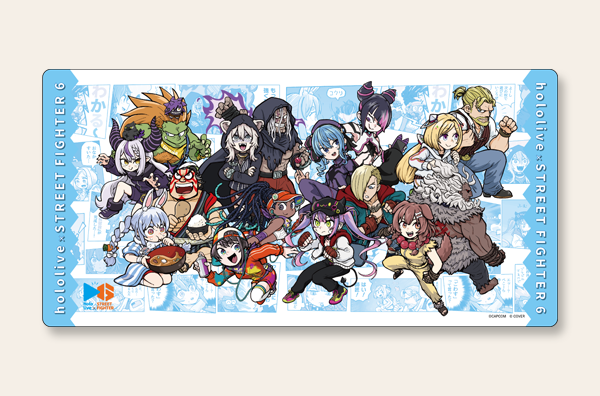 カプコンカフェ ストリートファイター6×ホロライブ第2弾 デスクマット