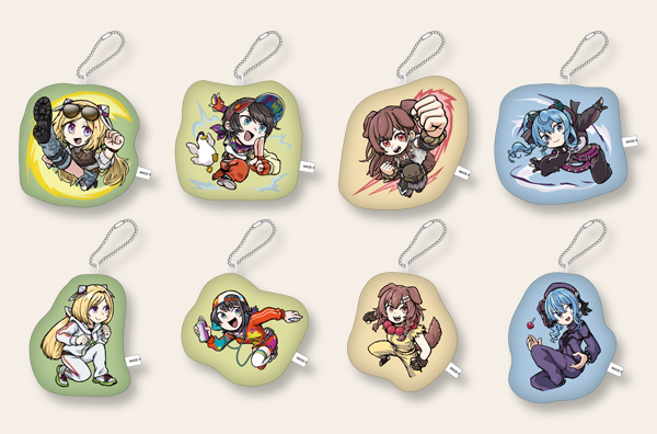 カプコンカフェ ストリートファイター6×ホロライブ第2弾 トレーディングクリーナーマスコット