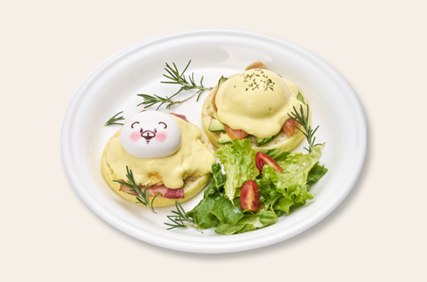 2種のよくばりエッグベネディクト