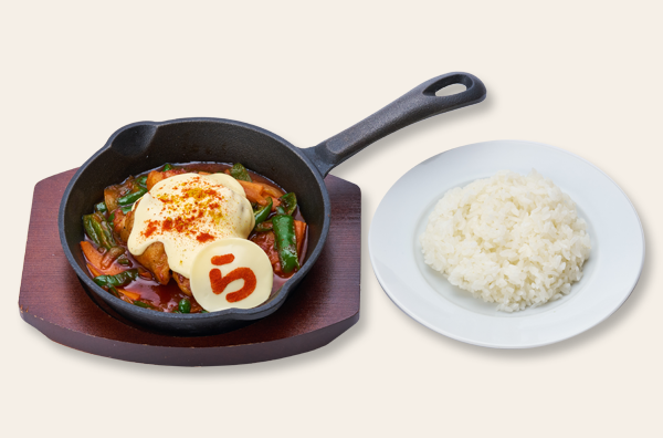 ねぽらぼのら！　クナファチーズダッカルビ　ボルケーノver.