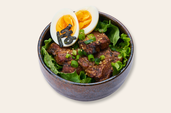 ねぽらぼのぼ！　ししろフーズのこんがり肉スペアリブ丼