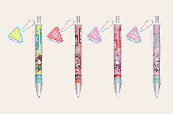 チャーム付きボールペン