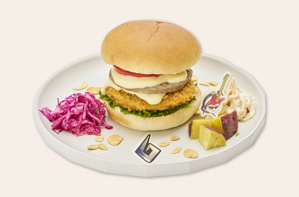 牙琉響也のGUILTYでロックなダブルチーズバーガー