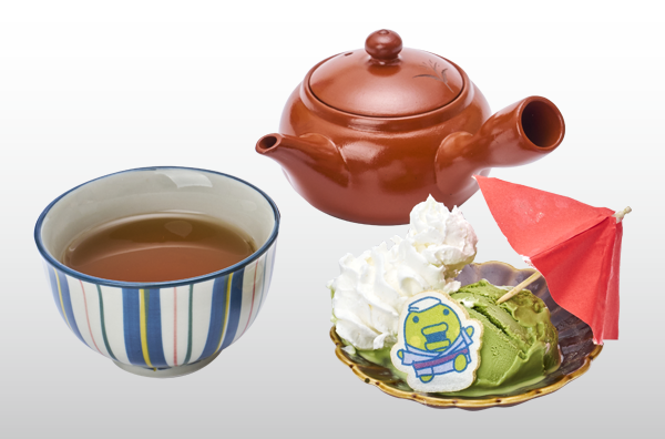 くちぱっちのおふろやさん特製　極楽ほうじ茶セット