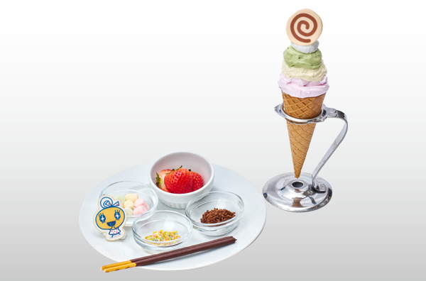 めめっちのソフトクリームやさんのぐるぐるパフェ