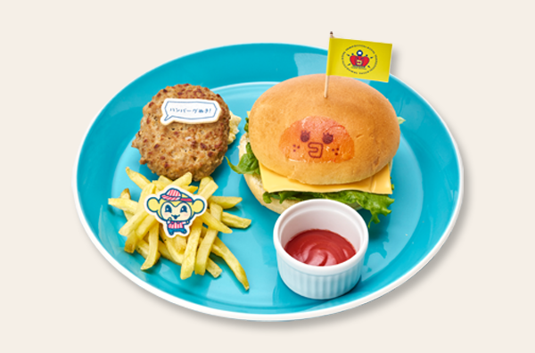 【復刻】ききっちのハンバーガーやさんのハンバーグぬきチーズバーガー