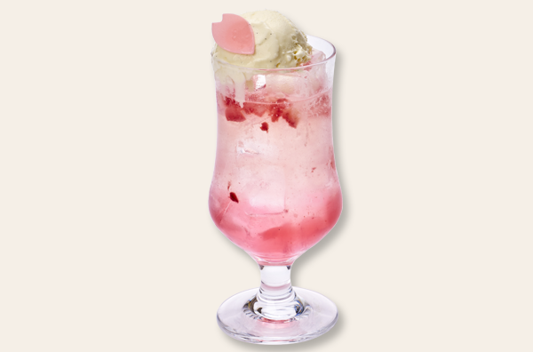 御琴羽寿沙都の桜クリームソーダ