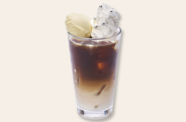 ハート・ヴォルテックスのジャンボコーヒーフロート