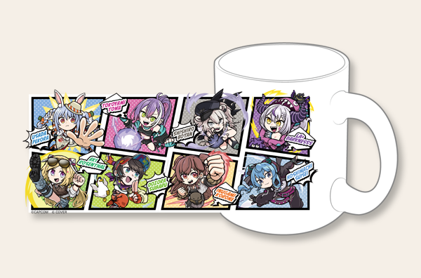 カプコンカフェ ストリートファイター6×ホロライブ第2弾 マグカップ