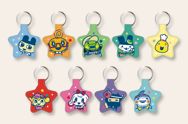 刺繍キーホルダー(トレーディング)