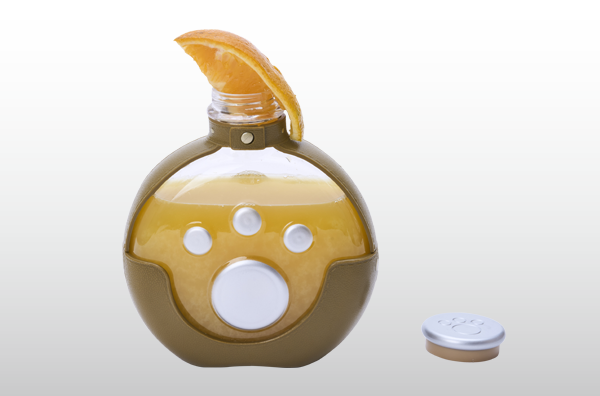 元気ドリンコ 回復薬ボトル（アイルーver）