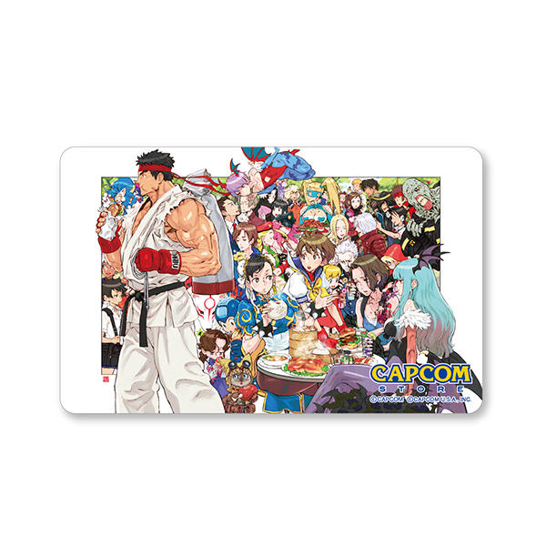 CAPCOM STORE 「西村キヌ」描き下ろし ICカードステッカー