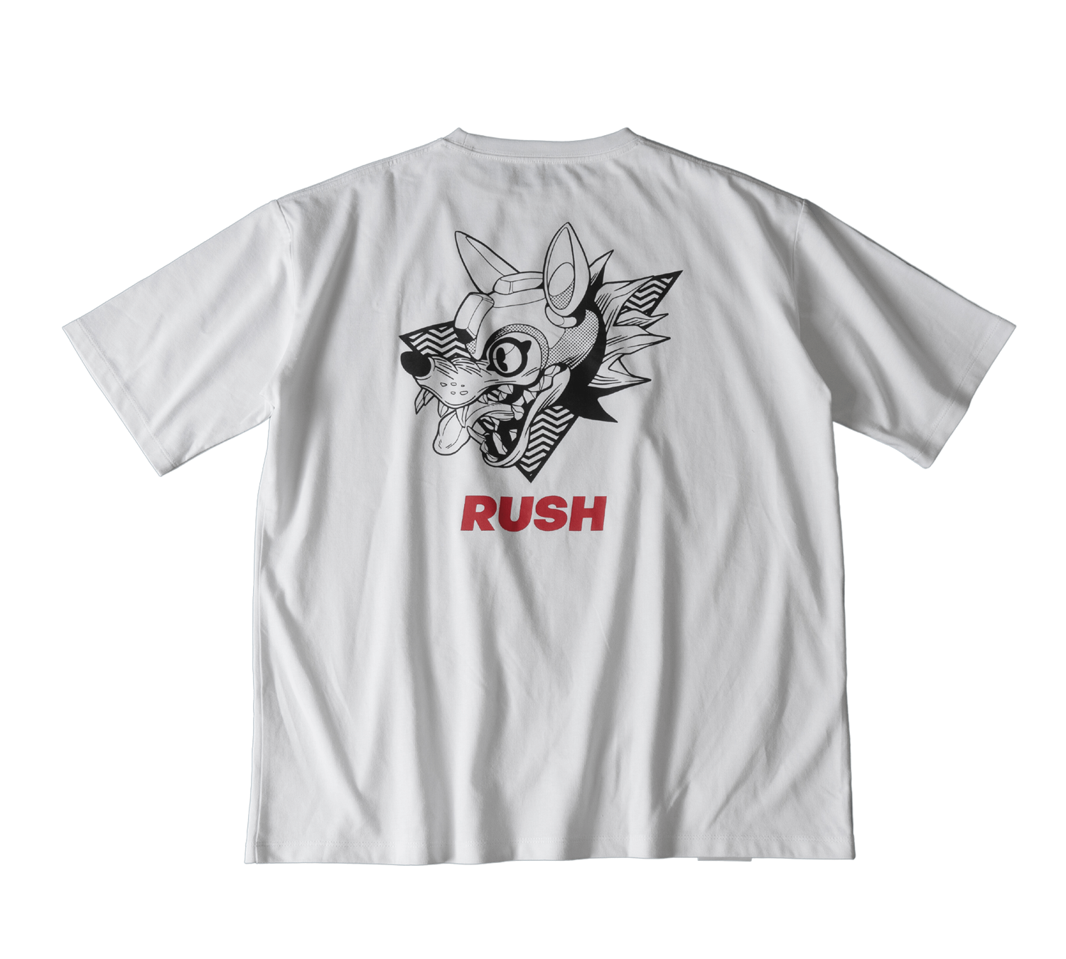 【& CHIPS】24 COLLECTION × ラッシュTシャツ（White）