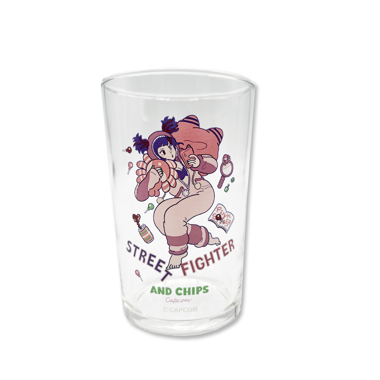 AND CHIPS STREET FIGHTER 6 by SANLEMO グラス ジュリ