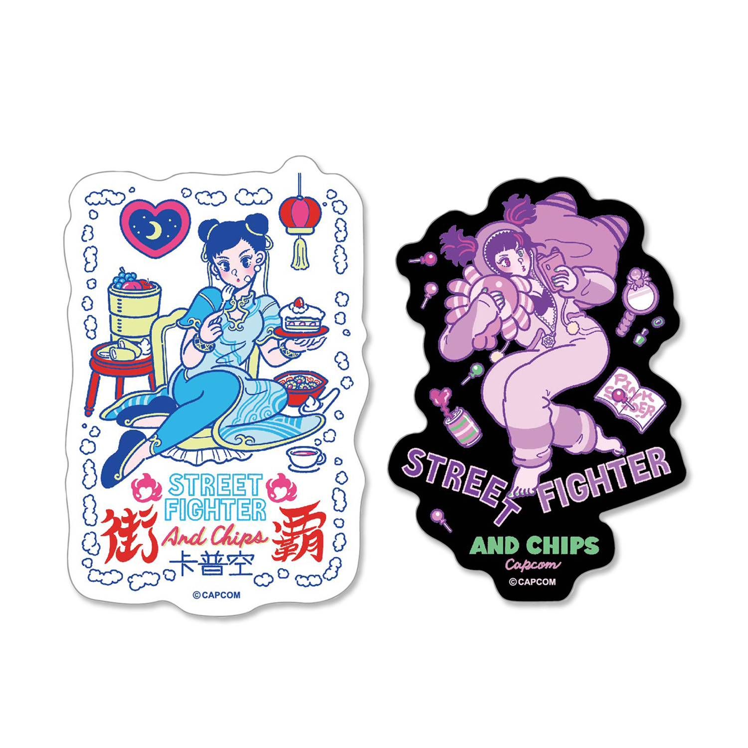 AND CHIPS STREET FIGHTER 6 by SANLEMO ステッカーセット