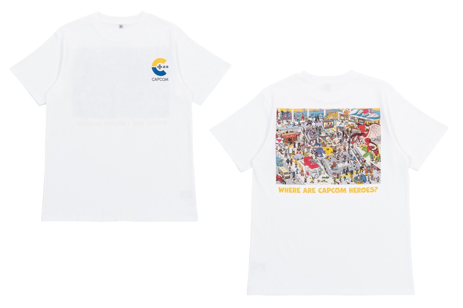 WHERE ARE CAPCOM HEROES？ Tシャツ White