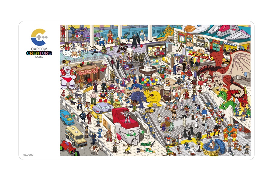 WHERE ARE CAPCOM HEROES？ デスクマット