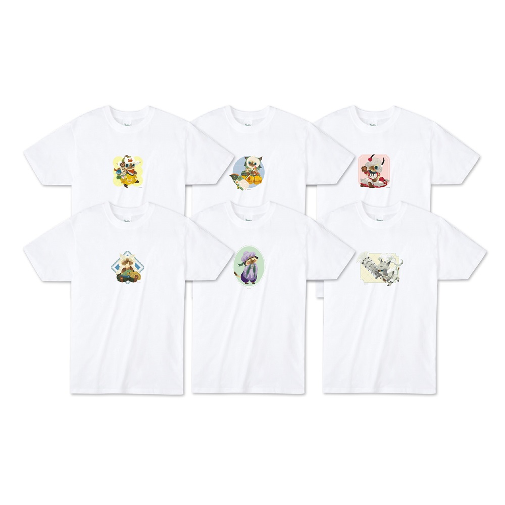 ボクも行く！オトモアイルーコレクション　トレーディング Tシャツ
