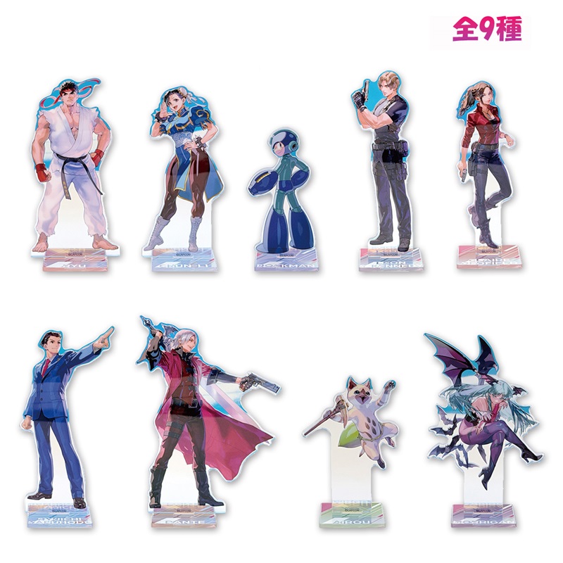 ALL CAPCOM – Artworks by 実田千聖　ホログラムアクリルスタンド