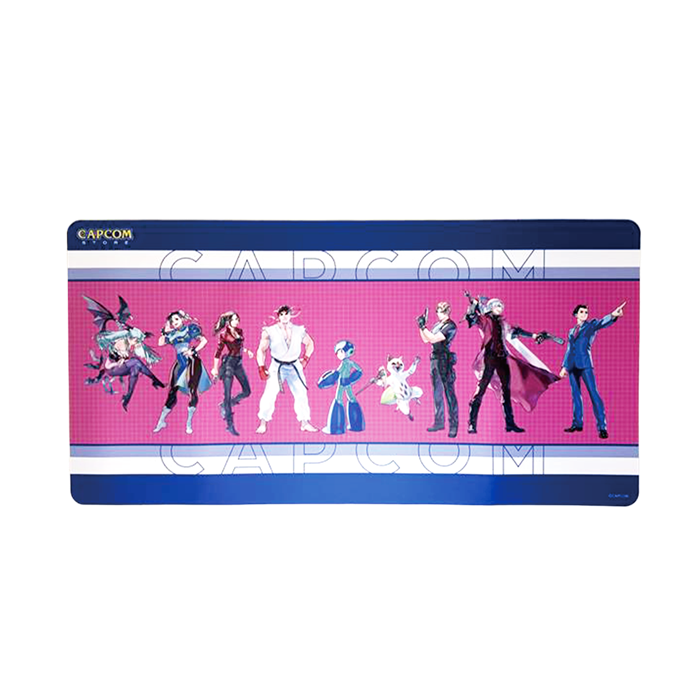 ALL CAPCOM – Artworks by 実田千聖　ワイドデスクマット