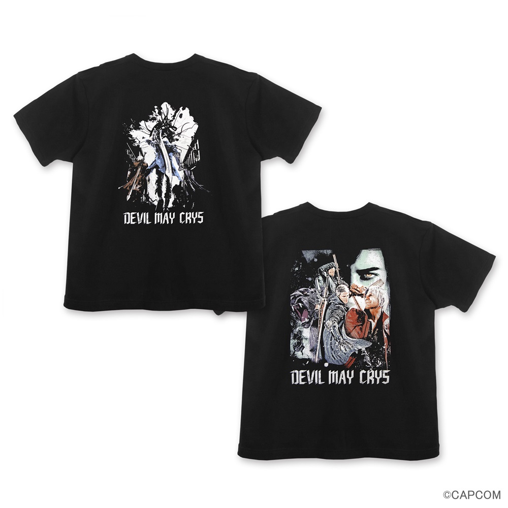 デビル メイ クライ 5 ヴィンテージ風Tシャツ