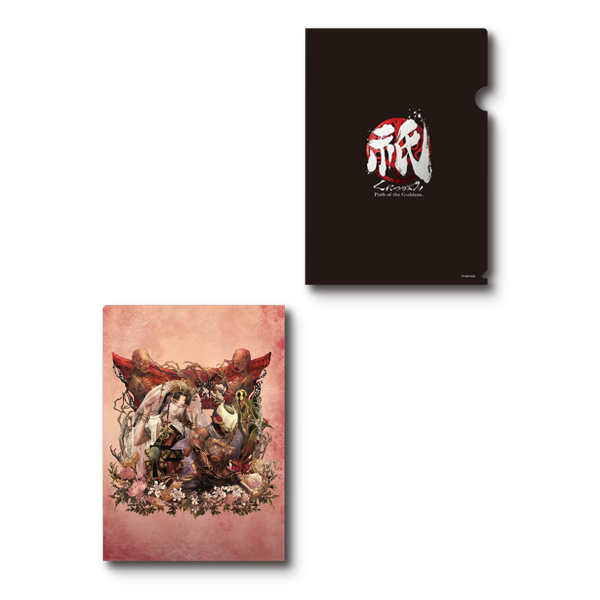 CAPCOM STORE 祇：Path of the Goddess クリアファイル 昼方の啓行