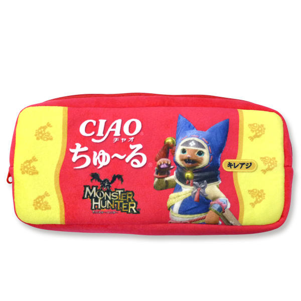 モンスターハンター×CIAO ちゅ～る マルチポーチ(アイルー)