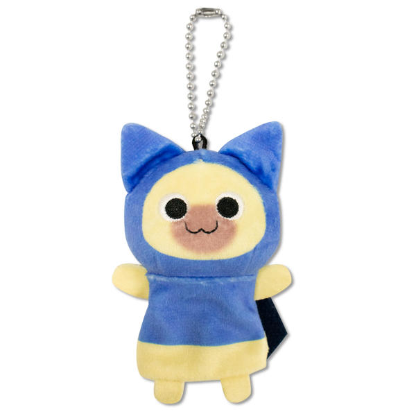狩猟の導き書 ミニパペットキーホルダー ネコ
