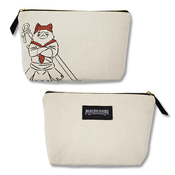 CAPCOM STORE モンスターハンターワールド：アイスボーン HUNTER’S CAMP 舟形ポーチ(アステラ料理長)