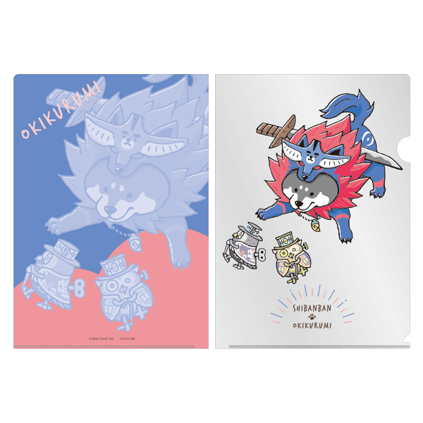 しばんばん×CAPCOM クリアファイル(オキクルミ)