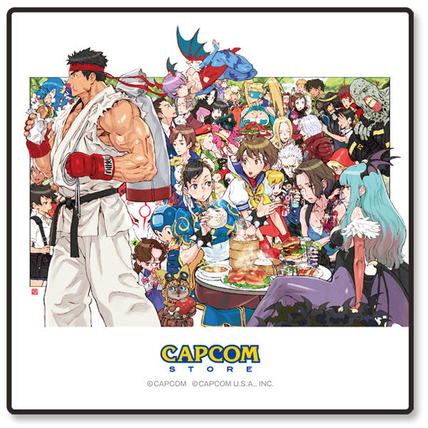 CAPCOM STORE 「西村キヌ」描き下ろし ミニタオル