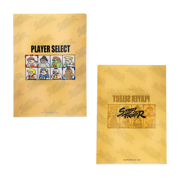 CAPCOM STORE Fighting! STREET FIGHTER クリアファイル