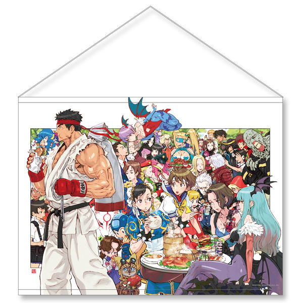 CAPCOM STORE 「西村キヌ」描き下ろし タペストリー