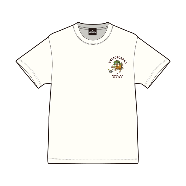 モンスターハンター×仕事猫 フルカラーTシャツ（ヨシ！）