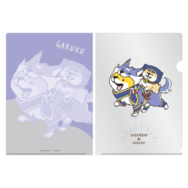 しばんばん×CAPCOM クリアファイル(ガルク)