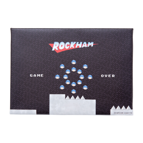 助六の日常×ロックマン ミニキャンバスアート(ティウンティウン)
