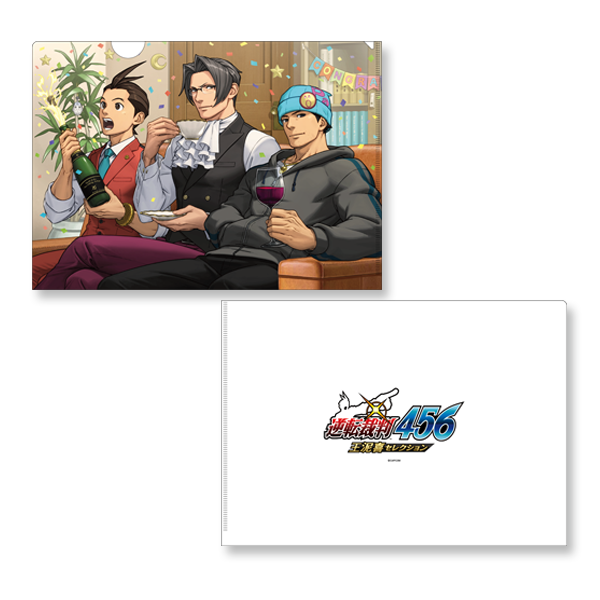 逆転裁判456 王泥喜セレクション クリアファイル(総選挙イラスト)