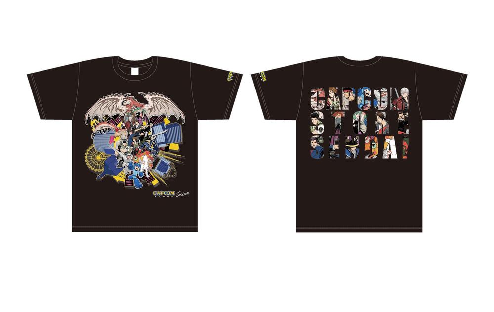 CAPCOM STORE SENDAI メインビジュアルTシャツ(L,XL)