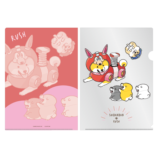 しばんばん×CAPCOM クリアファイル(ラッシュ)