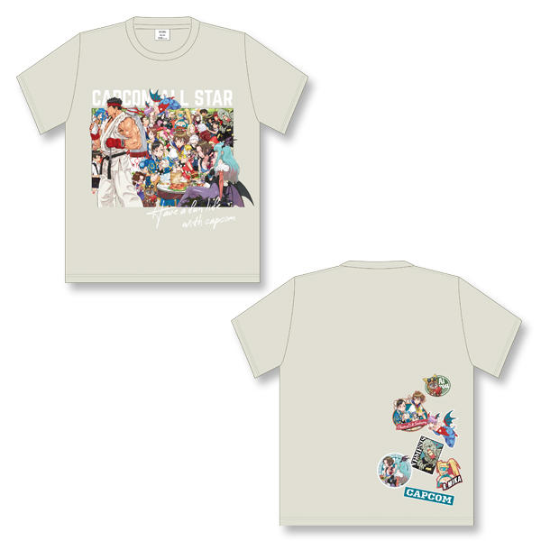 CAPCOM STORE 「西村キヌ」描き下ろし フルカラーTシャツ