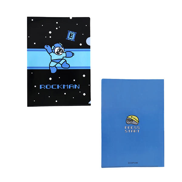 CAPCOM STORE Fighting! ROCKMAN! クリアファイル