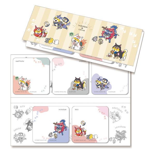 しばんばん×CAPCOM 付箋セット
