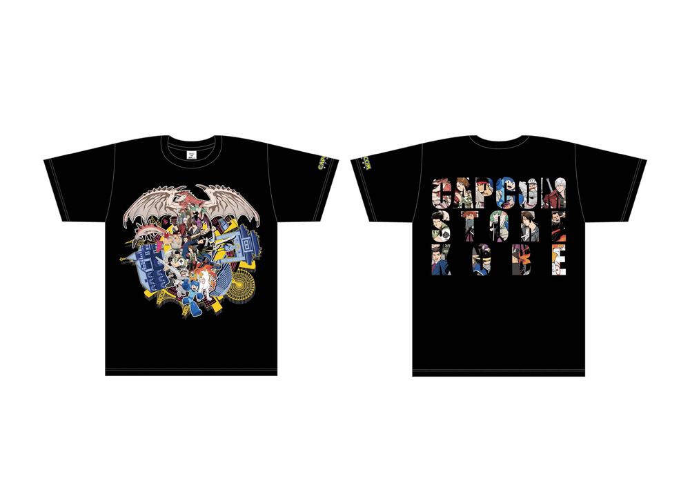 CAPCOM STORE KOBE メインビジュアルTシャツ(L,XL)