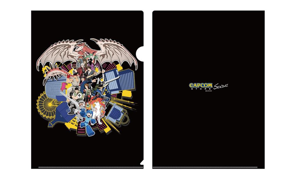 CAPCOM STORE SENDAI クリアファイル